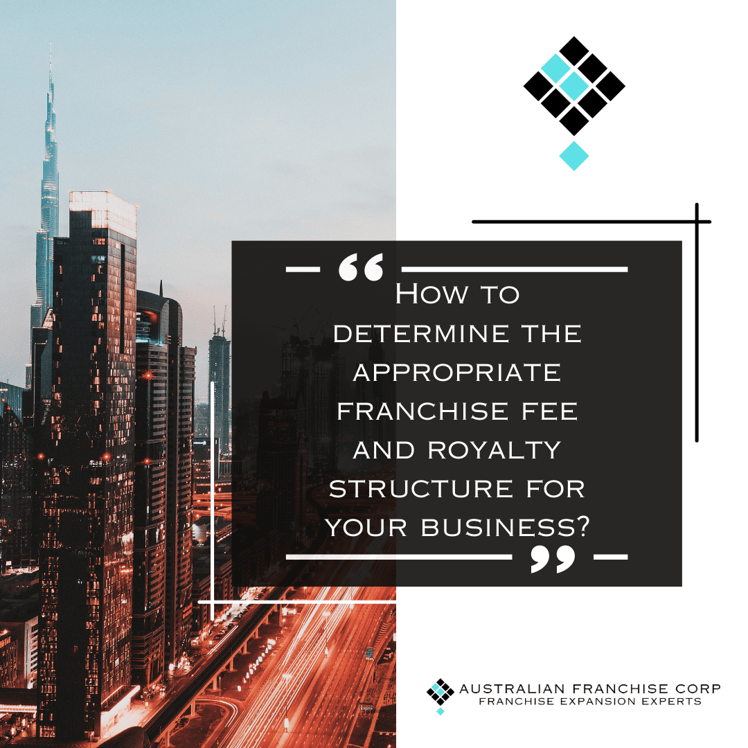 How to Determine the Appropriate Franchise Fee and Royalty Structure for your Business?